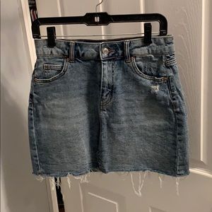 Denim skirt